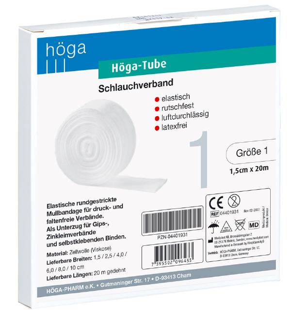  Höga-Tube Schlauchverband Gr. 1 - 1,5cmx20m